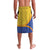 Torba Province Lavalava Vanuatu Pattern Crocodile - Plumeria Flag Color