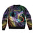 Personalized Polynesian Memorial Bomber Jacket Dragonflies Appear When Angels Are Near