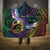Personalized Polynesian Memorial Hooded Blanket Dragonflies Appear When Angels Are Near
