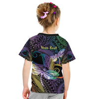 Personalized Polynesian Memorial Kid T Shirt Dragonflies Appear When Angels Are Near