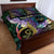 Personalized Polynesian Memorial Quilt Bed Set Dragonflies Appear When Angels Are Near