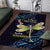 As Long As I Breathe You'll Be Remembered Area Rug Dragonflies Memorial - Polynesian Pattern