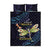 As Long As I Breathe You'll Be Remembered Quilt Bed Set Dragonflies Memorial - Polynesian Pattern