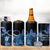 Polynesian Memorial 4 in 1 Can Cooler Tumbler Hummingbirds Appear When Angels Are Near LT14