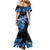 Polynesian Memorial Family Matching Mermaid Dress and Hawaiian Shirt Hummingbirds Appear When Angels Are Near LT14