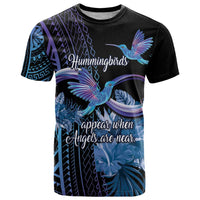 Polynesian Memorial T Shirt Hummingbirds Appear When Angels Are Near LT14