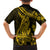 Gold Polynesia Shark Tattoo Hawaiian Shirt With Polynesian Plumeria LT14 - Polynesian Pride