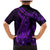 Purple Polynesia Shark Tattoo Family Matching Mermaid Dress and Hawaiian Shirt With Polynesian Plumeria LT14 - Polynesian Pride