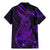 Purple Polynesia Shark Tattoo Family Matching Mermaid Dress and Hawaiian Shirt With Polynesian Plumeria LT14 - Polynesian Pride