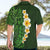 Green Polynesia Hawaiian Shirt Plumeria Tropical Leaves With Galaxy Polynesian Art LT14 - Polynesian Pride