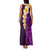 Purple Tropical Plumeria With Galaxy Polynesian Art Family Matching Tank Maxi Dress and Hawaiian Shirt LT14 - Polynesian Pride