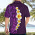 Purple Tropical Plumeria With Galaxy Polynesian Art Hawaiian Shirt LT14 - Polynesian Pride