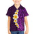 Purple Tropical Plumeria With Galaxy Polynesian Art Hawaiian Shirt LT14 - Polynesian Pride