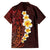 Red Tropical Plumeria With Galaxy Polynesian Art Hawaiian Shirt LT14 - Polynesian Pride