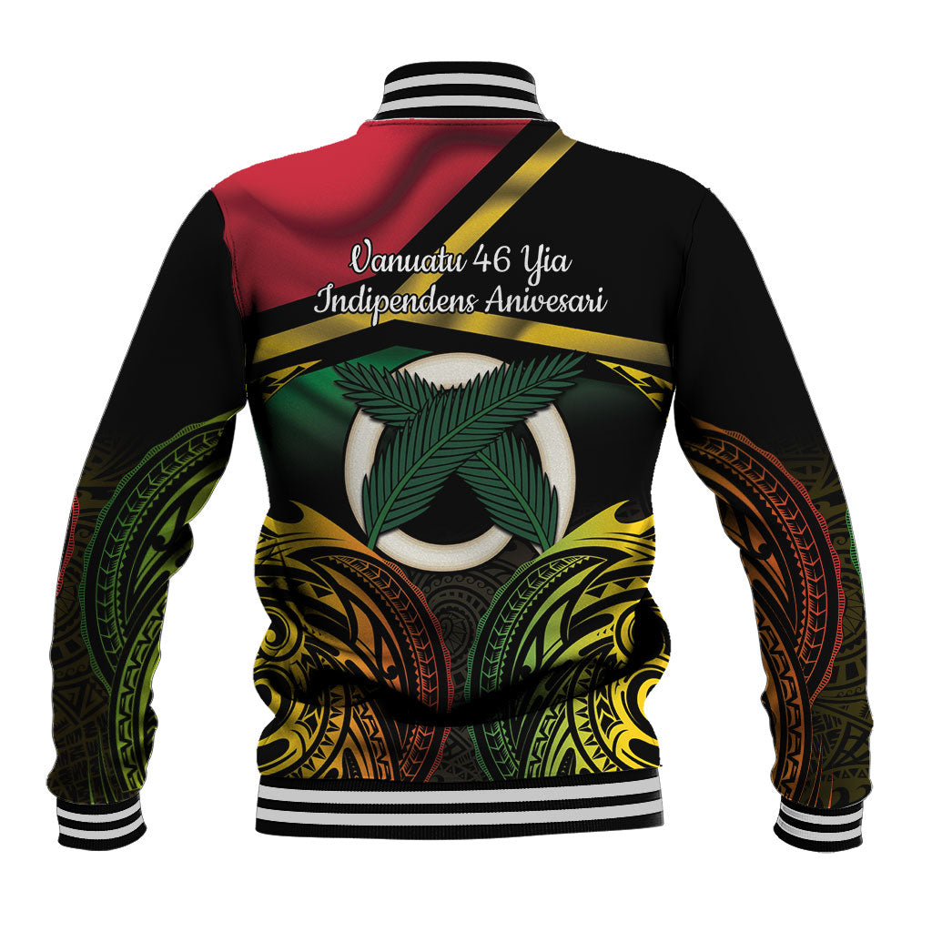 Vanuatu 1980 Baseball Jacket Hapi 46 Yia Indipendens Anivesari LT14 - Polynesian Pride