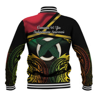 Vanuatu 1980 Baseball Jacket Hapi 46 Yia Indipendens Anivesari LT14 - Polynesian Pride