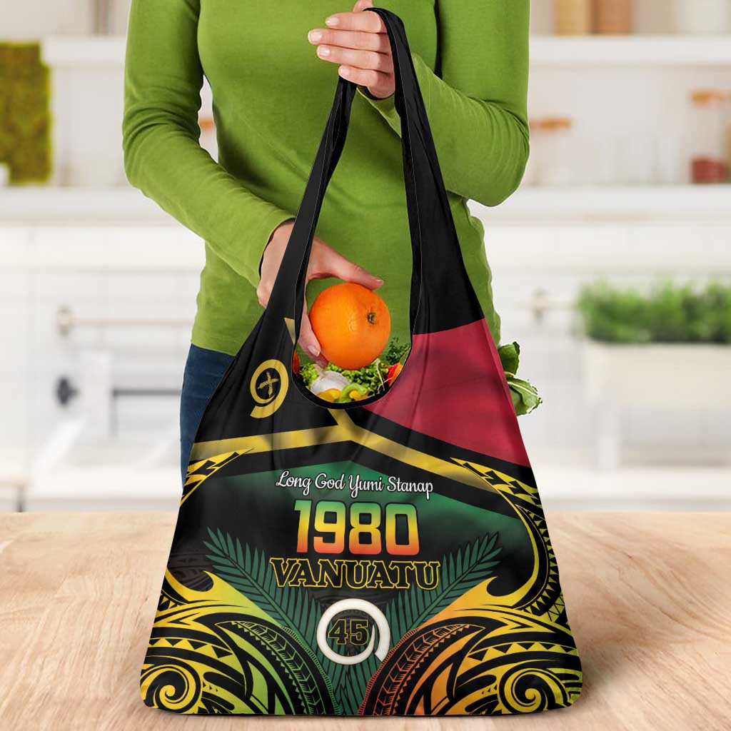 Vanuatu 1980 Grocery Bag Hapi 45 Yia Indipendens Anivesari