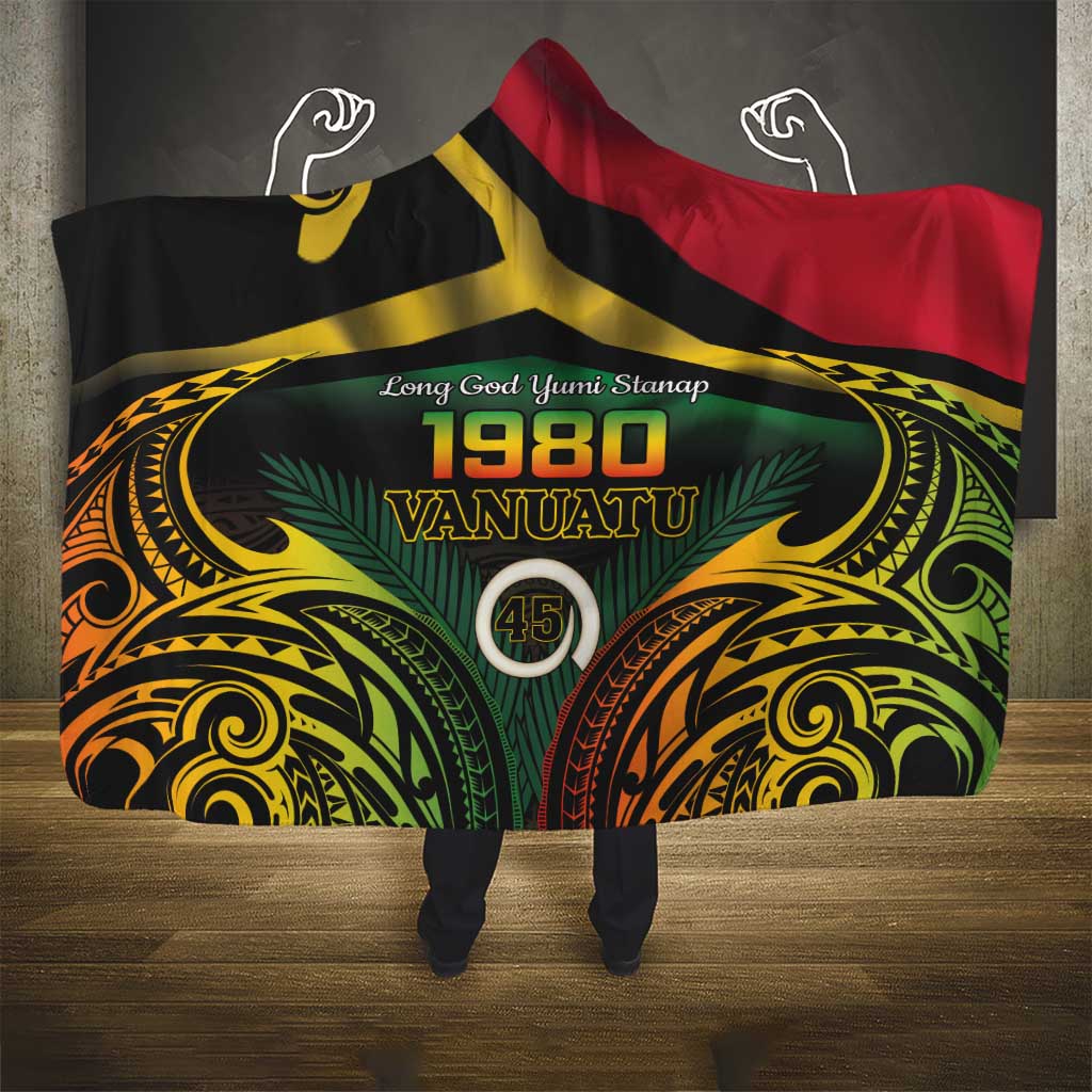 Vanuatu 1980 Hooded Blanket Hapi 45 Yia Indipendens Anivesari