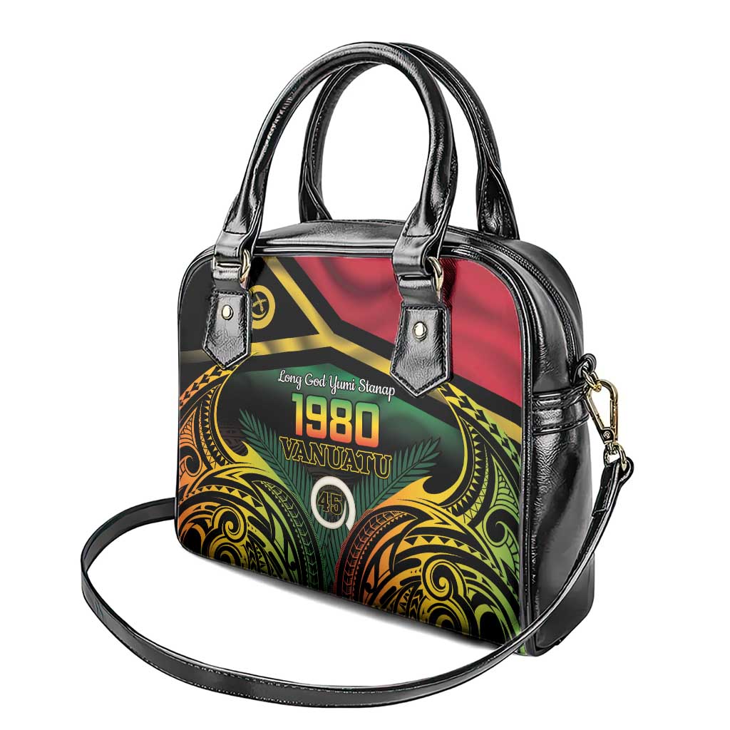 Vanuatu 1980 Shoulder Handbag Hapi 45 Yia Indipendens Anivesari