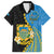 Tuvalu Independence Day Family Matching Tank Maxi Dress and Hawaiian Shirt Manuia te tutokotasi o Tuvaluan Dolphin Tattoo