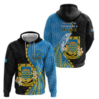 Tuvalu Independence Day Zip Hoodie Manuia te tutokotasi o Tuvaluan Dolphin Tattoo