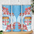 Personalised Fiji Day Skinny Tumbler Fijian Tapa Pattern Mix Tagimoucia - Blue Version