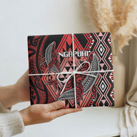 Aotearoa Iwi Ngapuhi Wrapping Paper NZ Maori Humpback Whale Taniko Motifs LT14 - Polynesian Pride