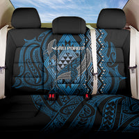 Aotearoa Iwi Ngati Porou Back Car Seat Cover NZ Maori Humpback Whale Taniko Motifs LT14 One Size Blue - Polynesian Pride
