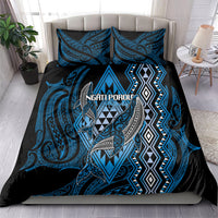 Aotearoa Iwi Ngati Porou Bedding Set NZ Maori Humpback Whale Taniko Motifs LT14 - Polynesian Pride