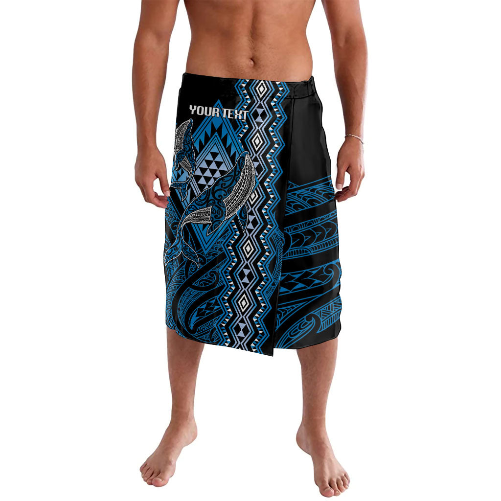 Aotearoa Iwi Ngati Porou Personalised Lavalava NZ Maori Humpback Whale Taniko Motifs