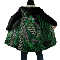 Aotearoa Iwi Ngai Tahu Personalised Cloak NZ Maori Humpback Whale Taniko Motifs LT14 - Polynesian Pride