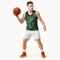 Aotearoa Iwi Ngati Pikiao Personalised Basketball Jersey NZ Maori Humpback Whale Taniko Motifs LT14 - Polynesian Pride