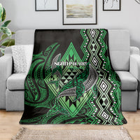 Aotearoa Iwi Ngati Pikiao Blanket NZ Maori Humpback Whale Taniko Motifs LT14 - Polynesian Pride