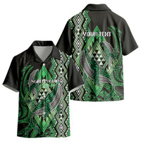 Aotearoa Iwi Ngati Pikiao Personalised Kid Hawaiian Shirt NZ Maori Humpback Whale Taniko Motifs LT14 - Polynesian Pride
