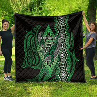 Aotearoa Iwi Ngati Pikiao Quilt NZ Maori Humpback Whale Taniko Motifs LT14 - Polynesian Pride