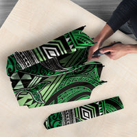 Aotearoa Iwi Ngati Pikiao Umbrella NZ Maori Humpback Whale Taniko Motifs LT14 - Polynesian Pride