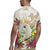 New Zealand Cacatua Galerita Rugby Jersey Aotearoa Cockatoo Tropical Flowers