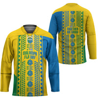Malampa Fiji Day Hockey Jersey 10 October Together We Grow Tapa Motifs