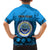 Personalised Yap Constitution Day Family Matching Short Sleeve Bodycon Dress and Hawaiian Shirt FSM Seal Happy 24 December LT14 - Polynesian Pride
