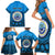 Personalised Yap Constitution Day Family Matching Short Sleeve Bodycon Dress and Hawaiian Shirt FSM Seal Happy 24 December LT14 - Polynesian Pride