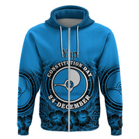 Personalised Yap Constitution Day Hoodie FSM Seal Happy 24 December LT14 - Polynesian Pride