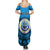 Personalised Yap Constitution Day Summer Maxi Dress FSM Seal Happy 24 December LT14 - Polynesian Pride