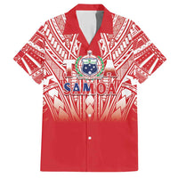 Toa Samoa Rugby Custom Family Matching Puletasi and Hawaiian Shirt Samoa mo Samoa Polynesian Pacific Red - Polynesian Pride