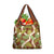 Brown Hawaii Plumeria Lei With Tropical Leaves Grocery Bag