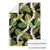 Black Hawaii Plumeria Lei With Tropical Leaves Blanket