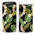 Black Hawaii Plumeria Lei With Tropical Leaves 4 in 1 Can Cooler Tumbler