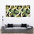 Black Hawaii Plumeria Lei With Tropical Leaves Tapestry