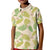 Beige Hawaii Plumeria Lei With Tropical Leaves Kid Polo Shirt