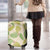 Beige Hawaii Plumeria Lei With Tropical Leaves Luggage Cover