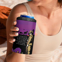 ANZAC Soldier and War Animals 4 in 1 Can Cooler Tumbler We Will Remember Them
